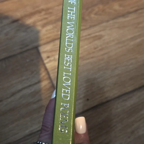 "5/$25" A Treasury Of The Worlds Best Loved Poems By Avenel Harcover Green Book - Picture 4 of 9